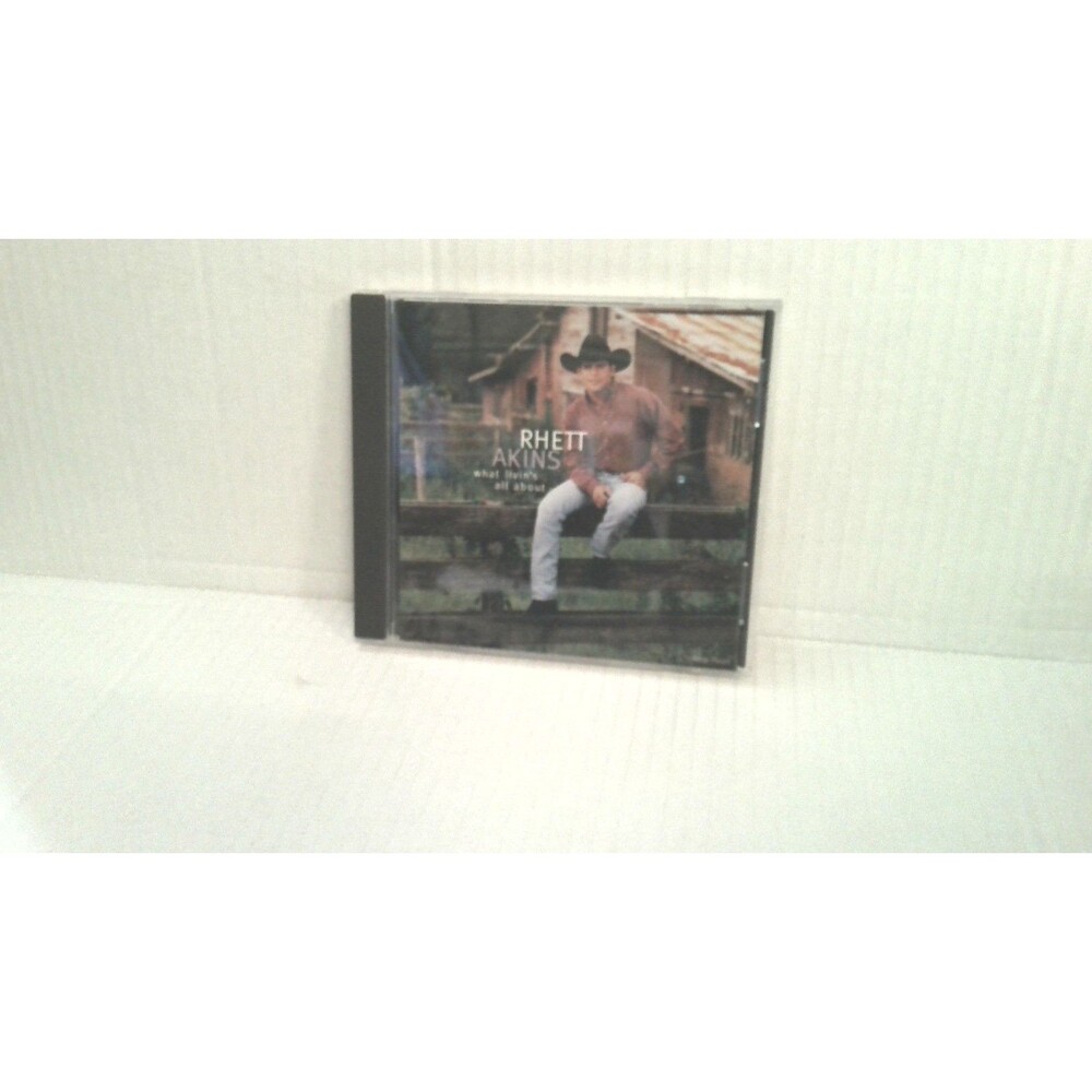 Rhett Akins What Livin's All About CD 1998 MCA Records Decca